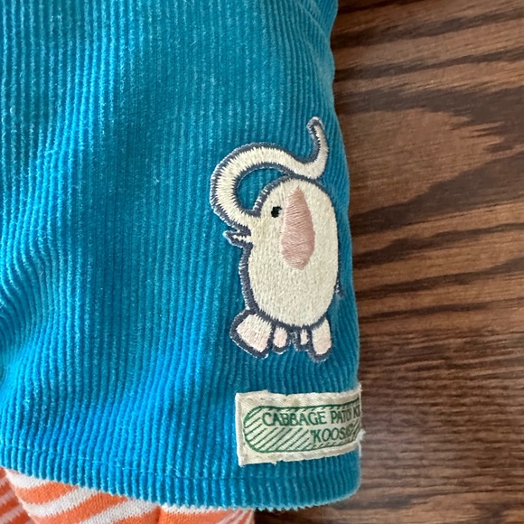 Vintage Cabbage Patch Kids KOOSAS Cat Doll Rainbow Suspenders Xavier Roberts - Picture 8 of 9